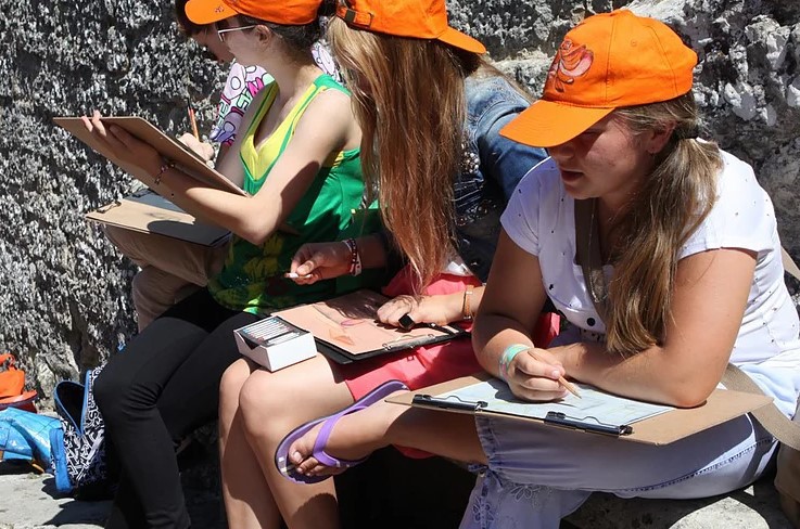 Организация пленэров в России и городах Европы